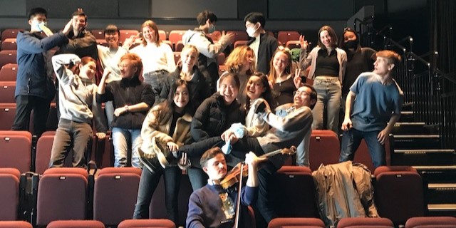 The 2021-2022 studio being silly.